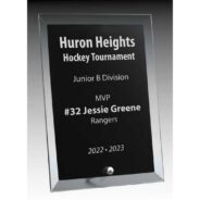 Black Reflection Series Glass